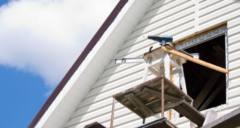 Commercial Siding Installation detail